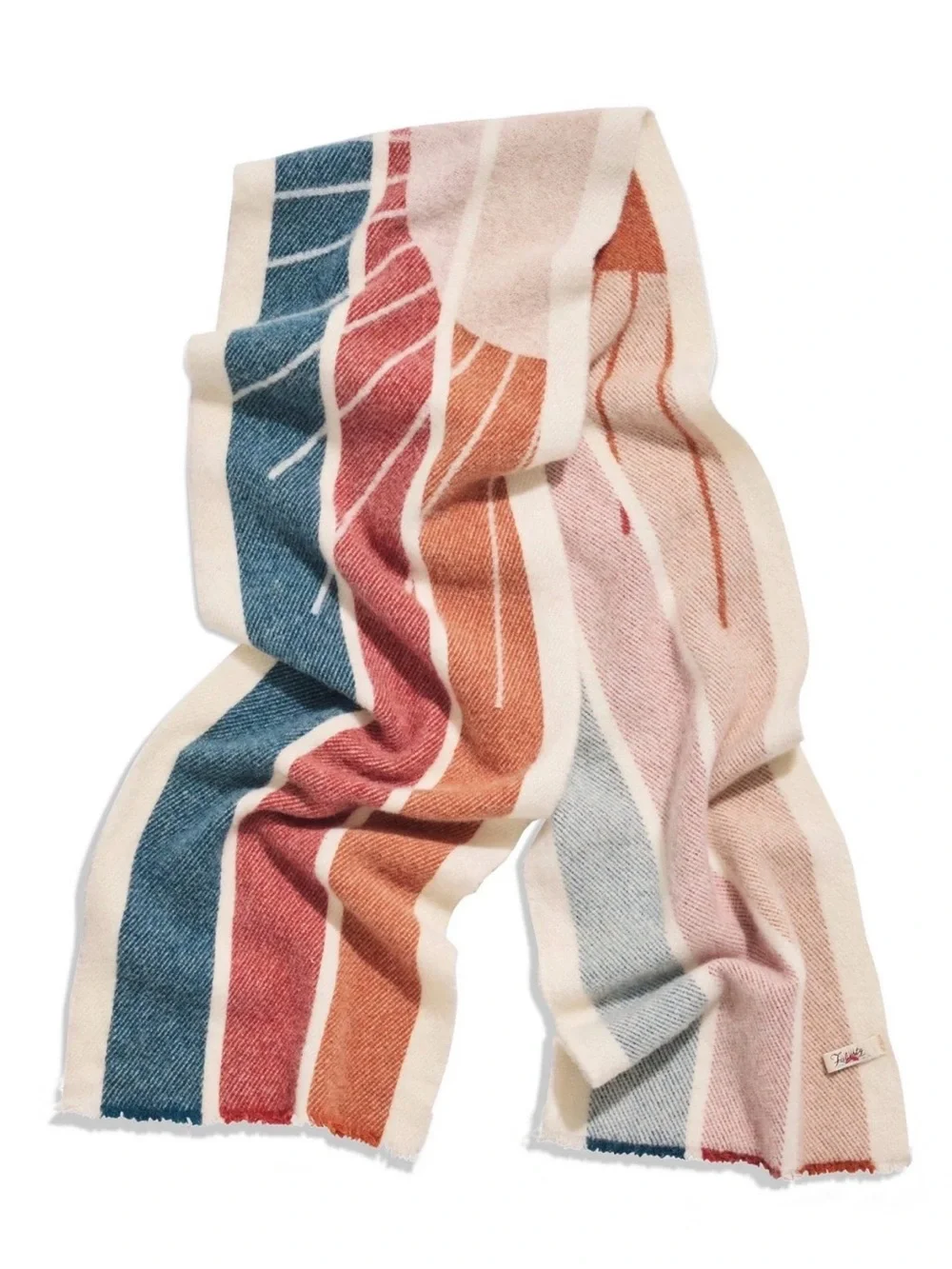 Faherty Sun and Wave Scarf - Picture 7 of 8